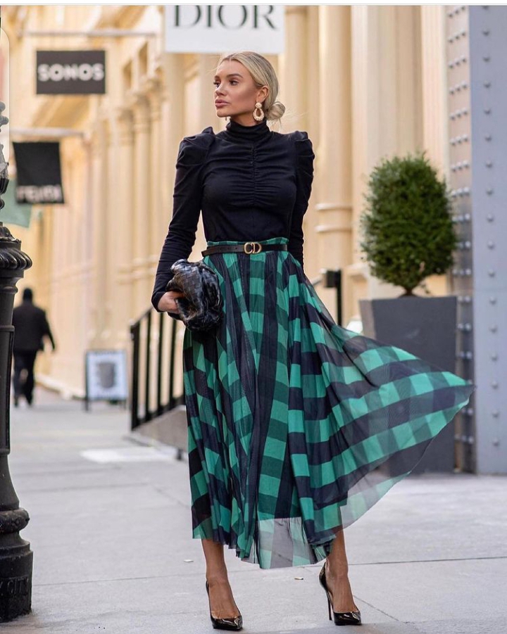 how to style long skirts