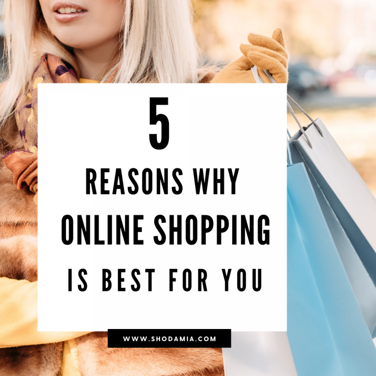 5 reasons why you should shop online