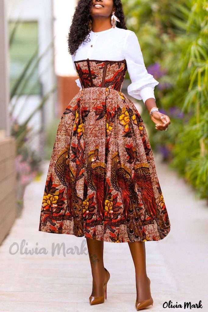 Ankara Short gown styles